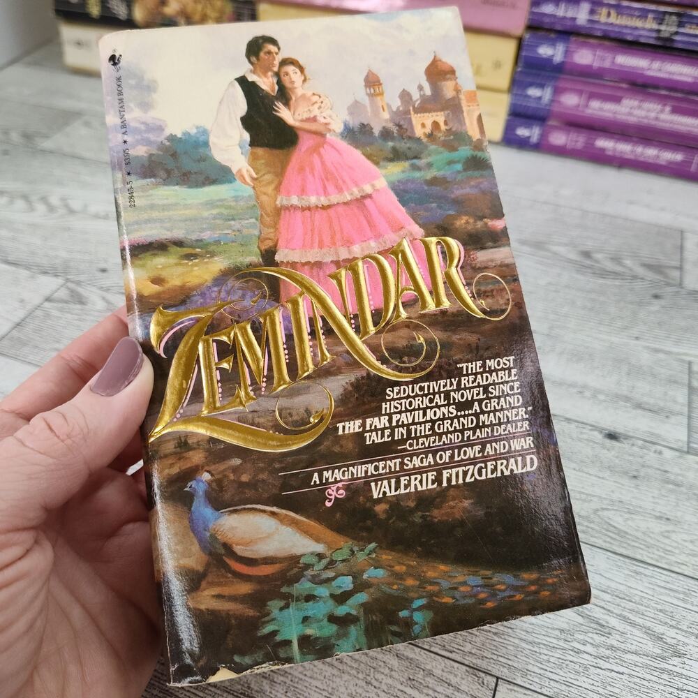 Zemindar by Valerie Fitzgerald 1983 Bantam Paperback Romance